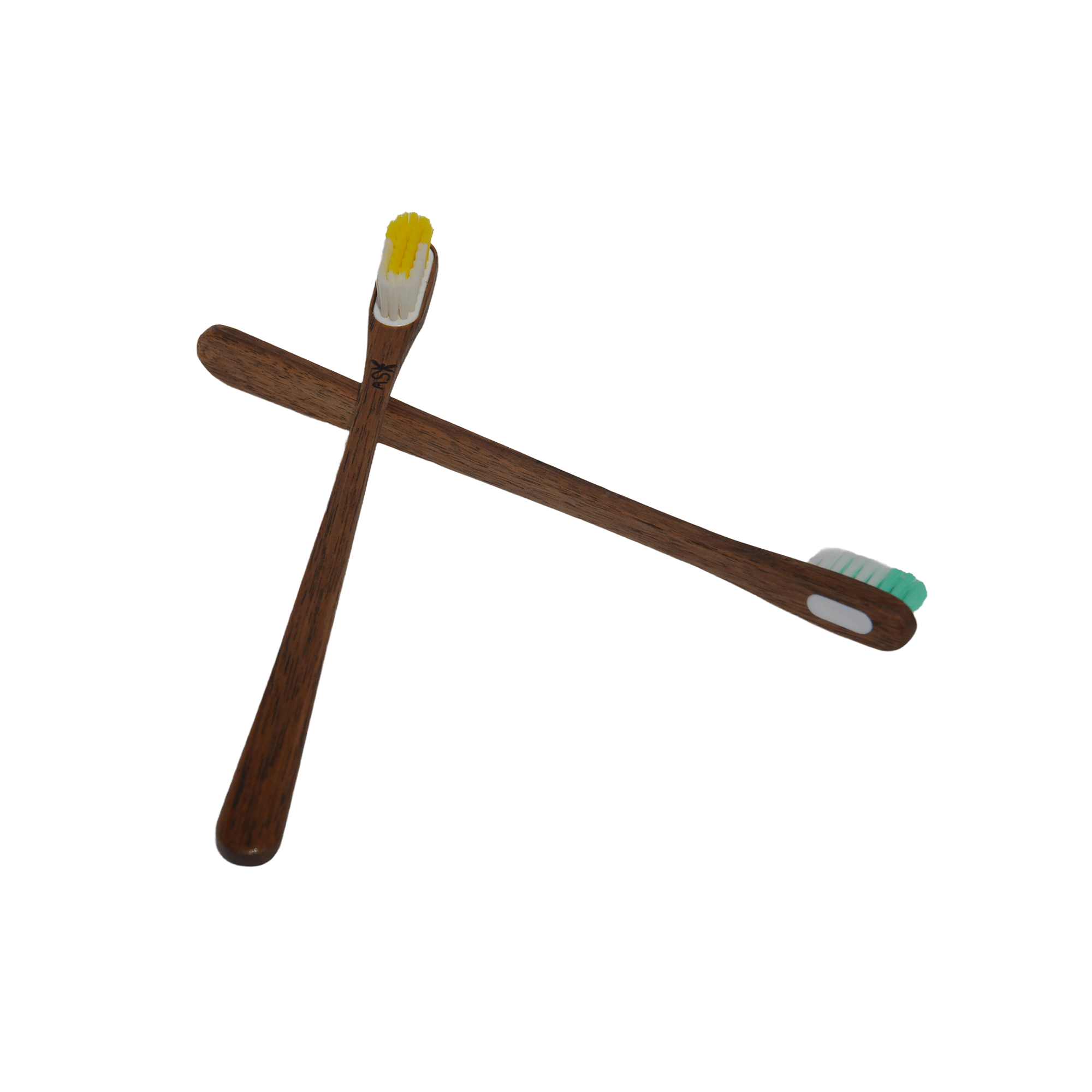 Brosse à dents en bois – Noyer – Image 2