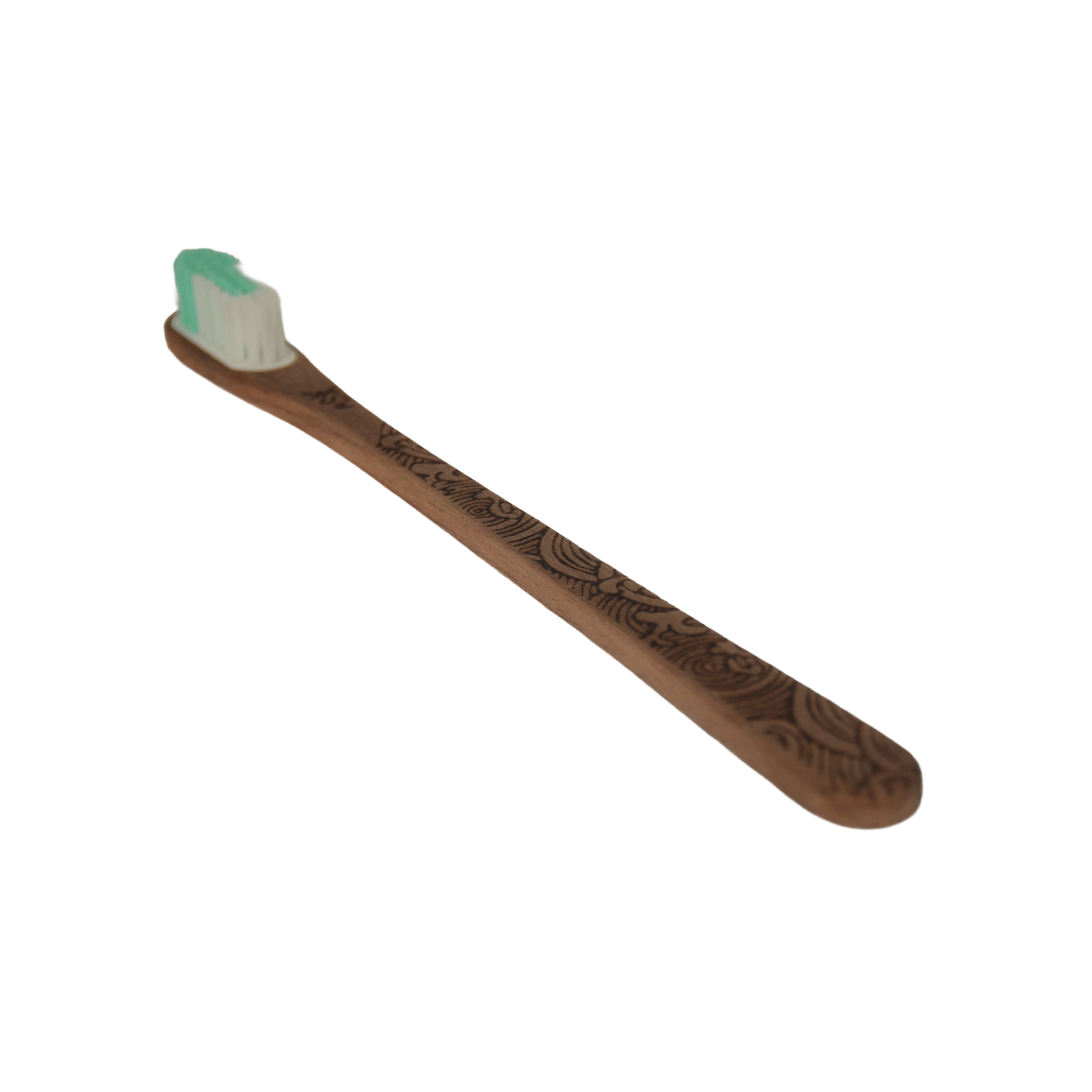 Brosse à dents en bois – Vague – Image 3